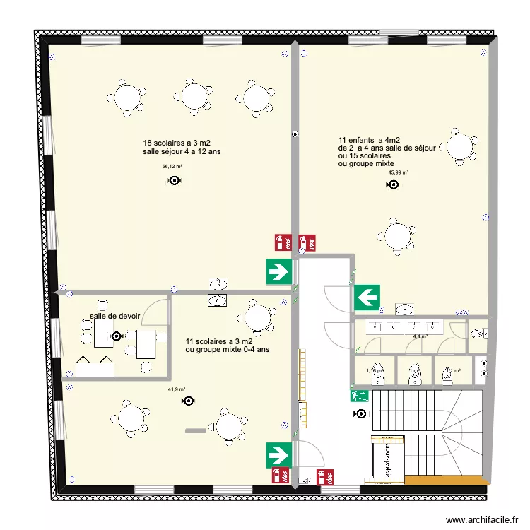 ext creche dude bati iso corniche 1. Plan de ext creche dude bati iso corniche 1. Plan de