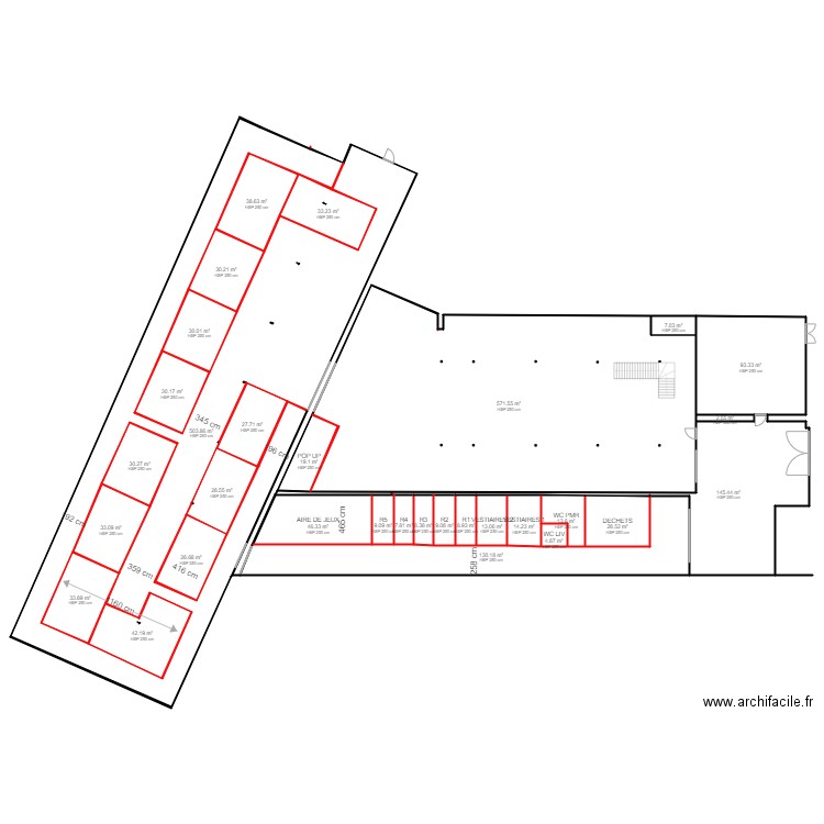 LILLE VIERGE. Plan de 0 pièce et 0 m2