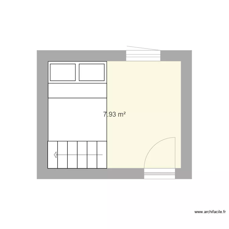 210 chemin fort rouge  BIS. Plan de 