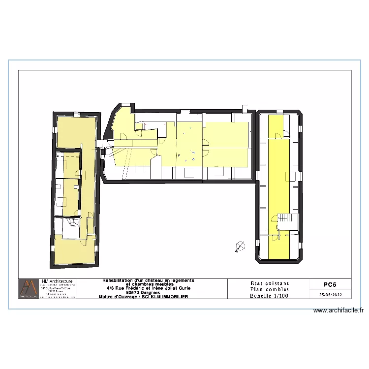 chateau dargnies plan definitif r+2. Plan de 