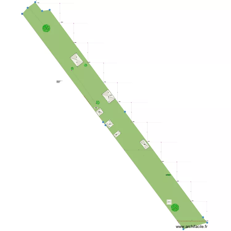 Parcelle cadastrale. Plan de Parcelle cadastrale. Plan de