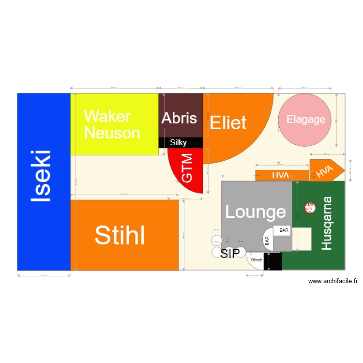 Jardin expo 2. Plan de 0 pièce et 0 m2