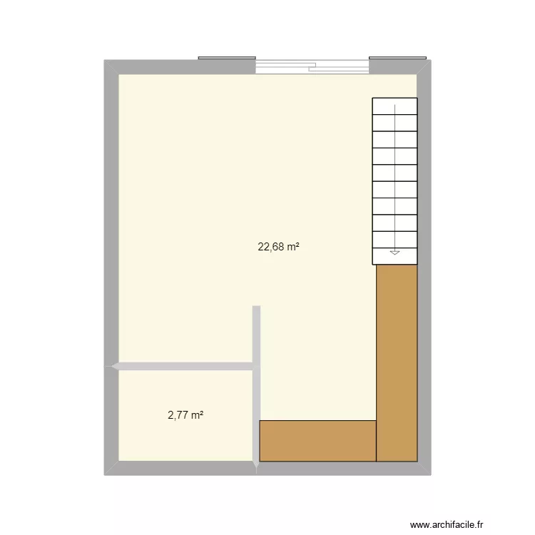 Chalet les angles R+1. Plan de 