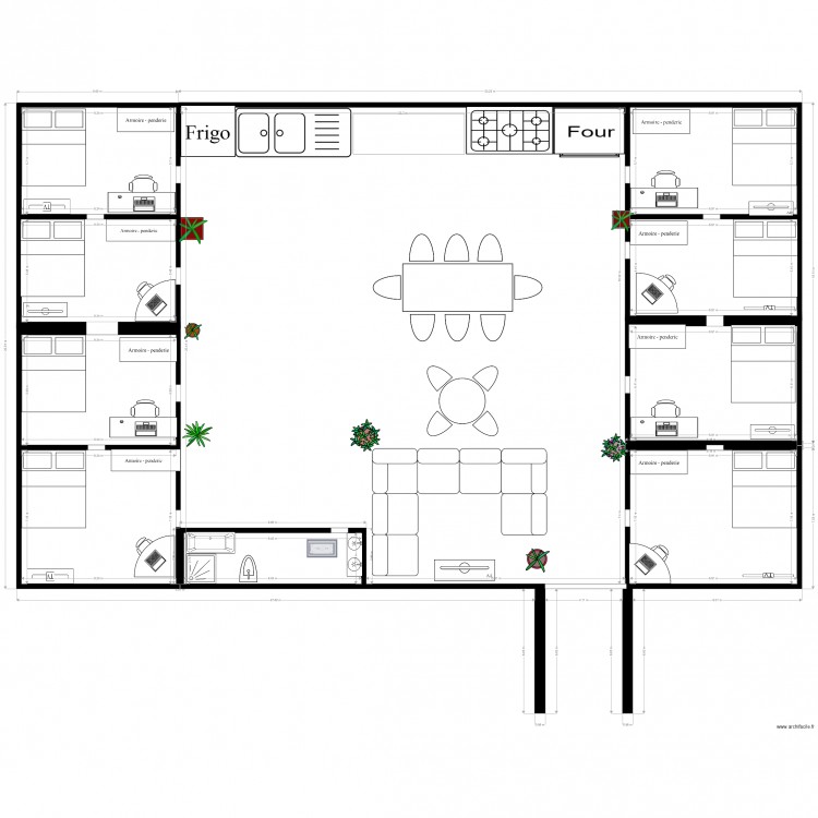 ANNA MAHEL ET RALPH. Plan de 0 pièce et 0 m2