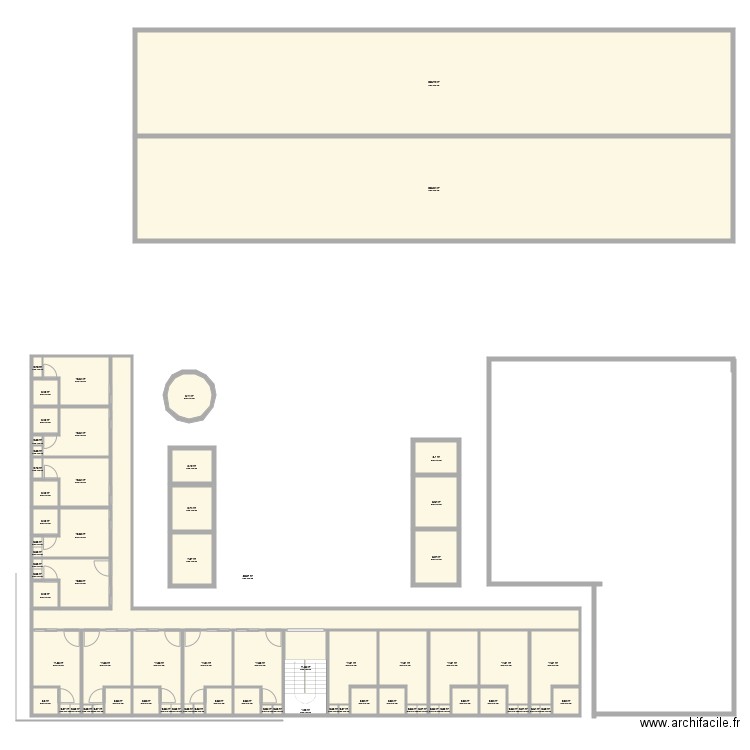 bat tata aghate decembre 2018 1er etage 2. Plan de 0 pièce et 0 m2