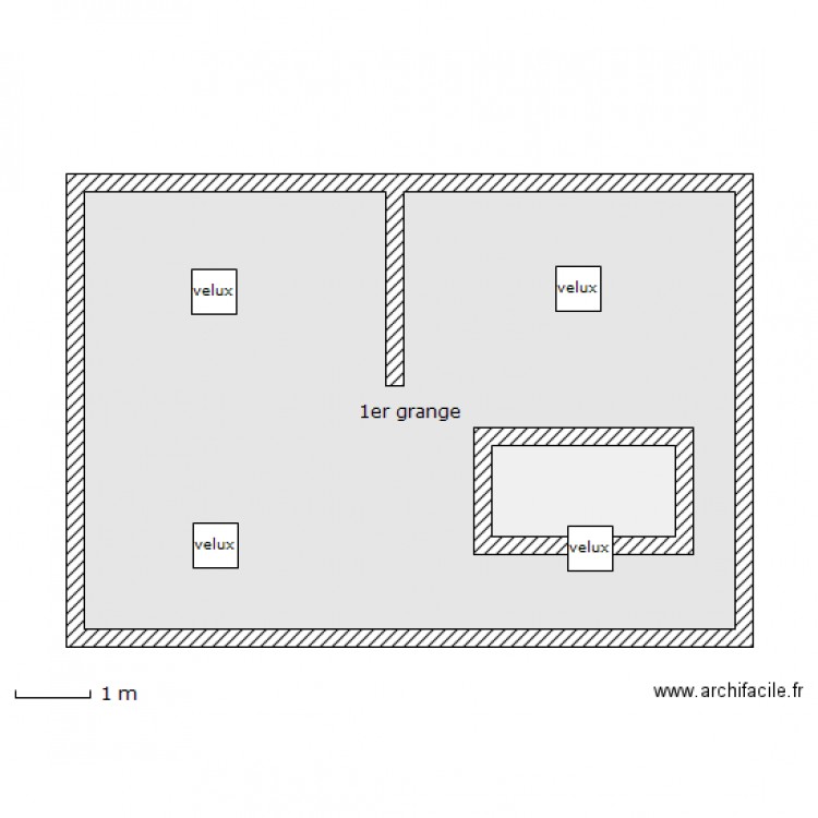 hambucken 1er grange. Plan de 0 pièce et 0 m2