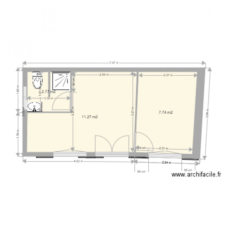 PETITE MAISON PLAN . Plan de 0 pièce et 0 m2