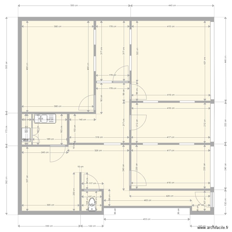 11 fevrier. Plan de 0 pièce et 0 m2