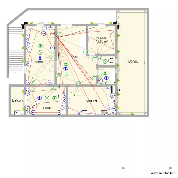 GALMA R.D.CH.N1. Plan de GALMA R.D.CH.N1. Plan de