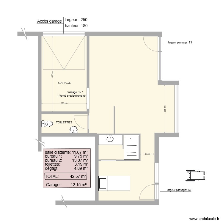 St Pierre variante Habitation. Plan de 0 pièce et 0 m2