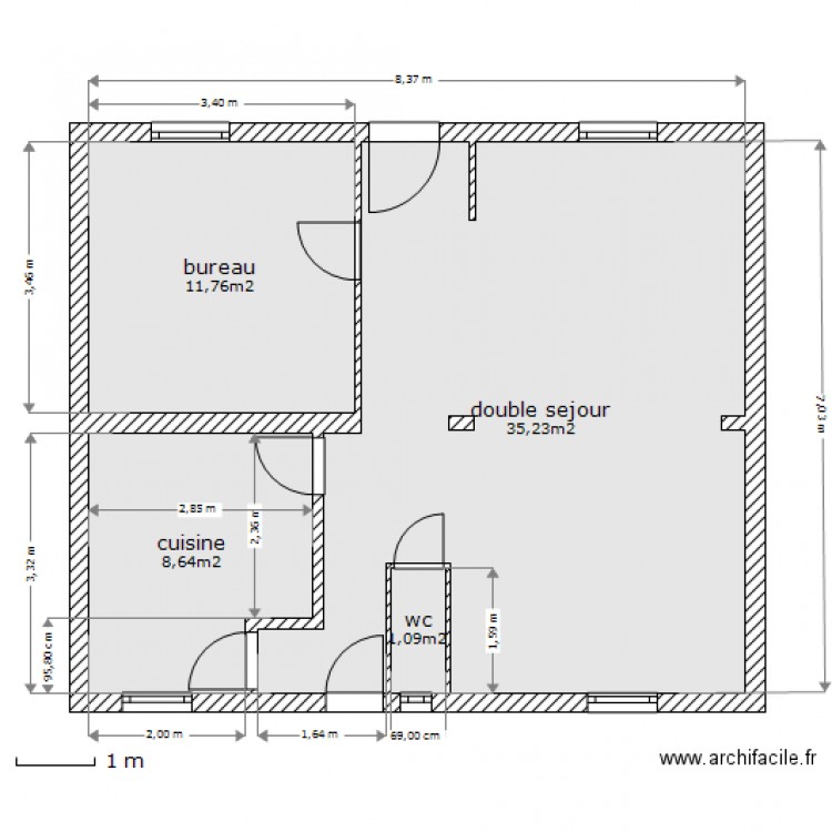 brie RDC futur  . Plan de 0 pièce et 0 m2