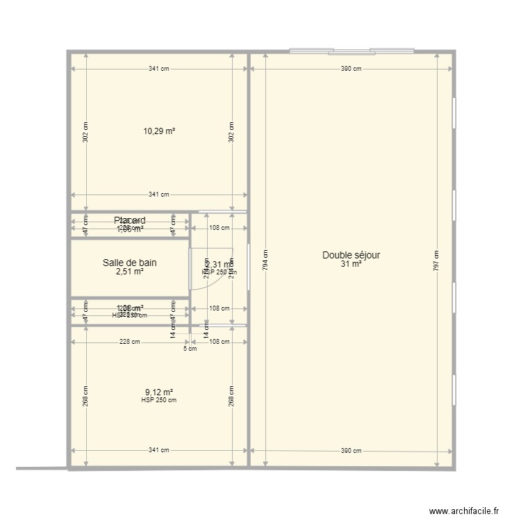 appartement alibending 1. Plan de 0 pièce et 0 m2