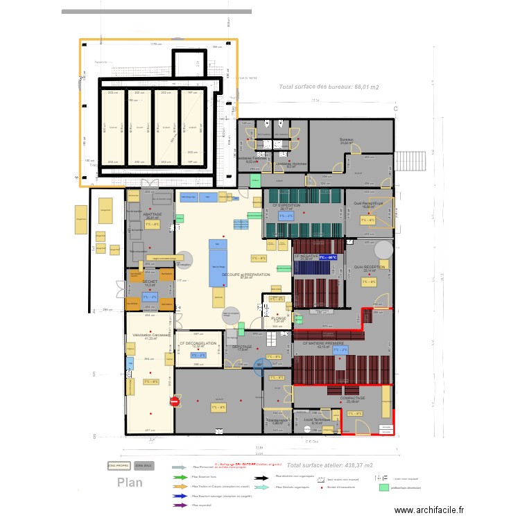 Plan_VDD. Plan de 32 pièces et 575 m2