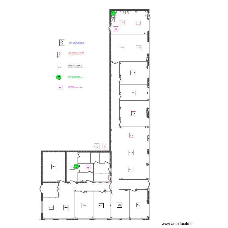 SGB BUREAU V2. Plan de 0 pièce et 0 m2