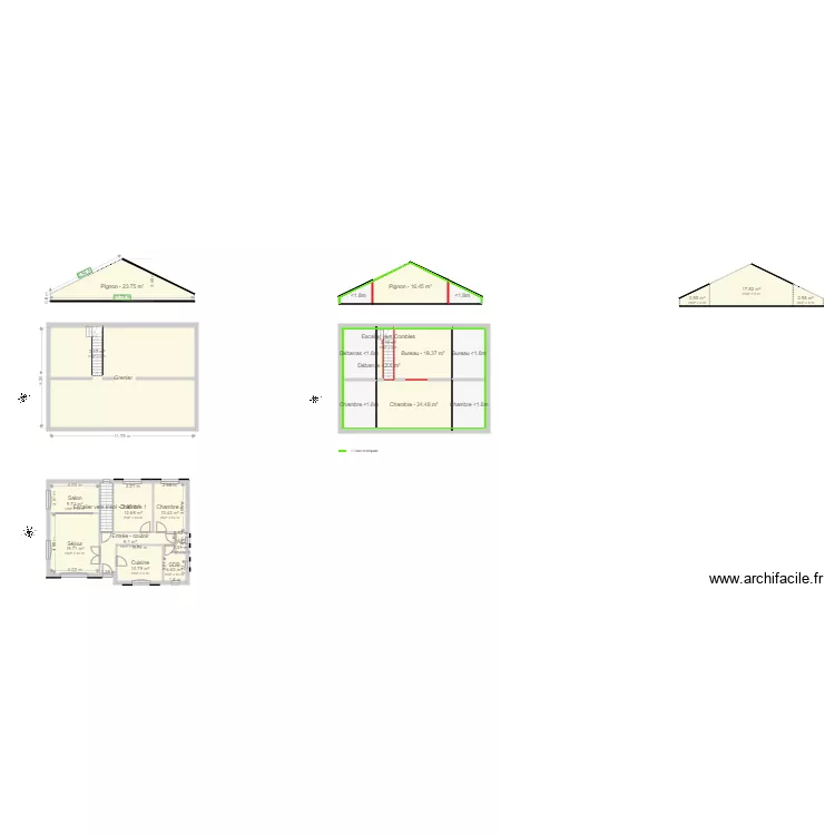 PICQUET Christophe. Plan de 