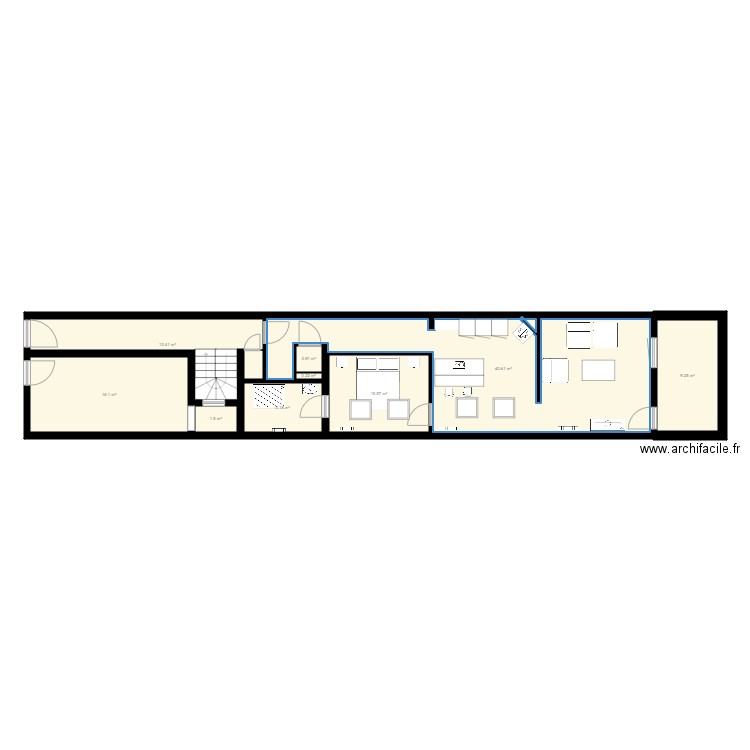 St Gilles Rez 2. Plan de 0 pièce et 0 m2