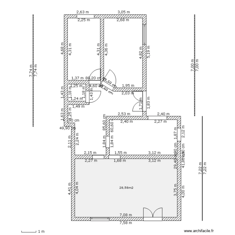 extension rdc. Plan de extension rdc. Plan de