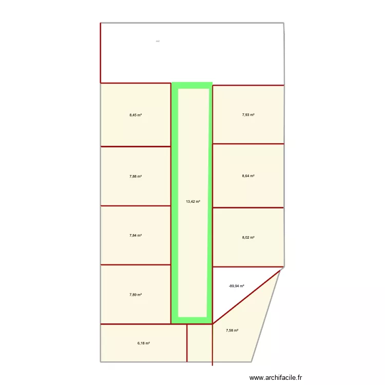 plan residence 6. Plan de 