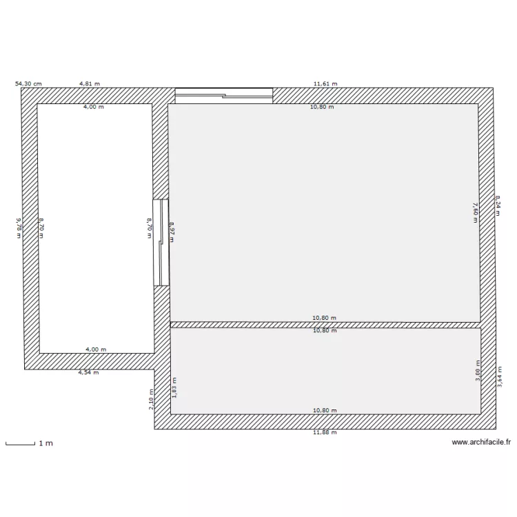 grange. Plan de 