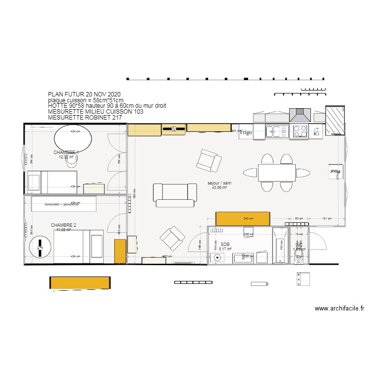 PLAN FUTUR  NOV 2020. Plan de 0 pièce et 0 m2