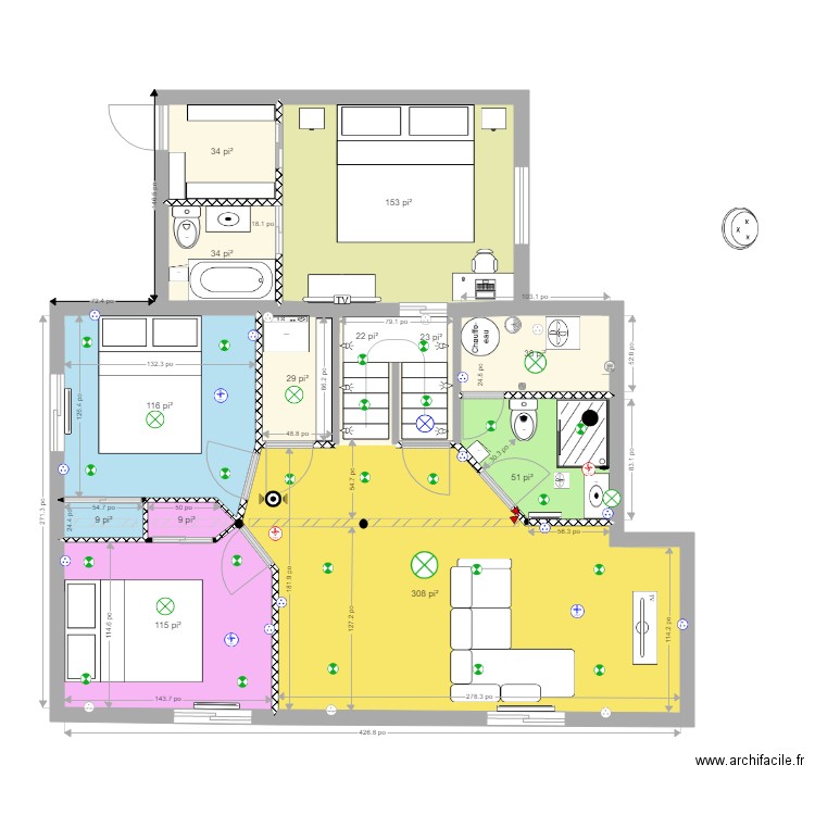 ssol chablis29 garage. Plan de 0 pièce et 0 m2