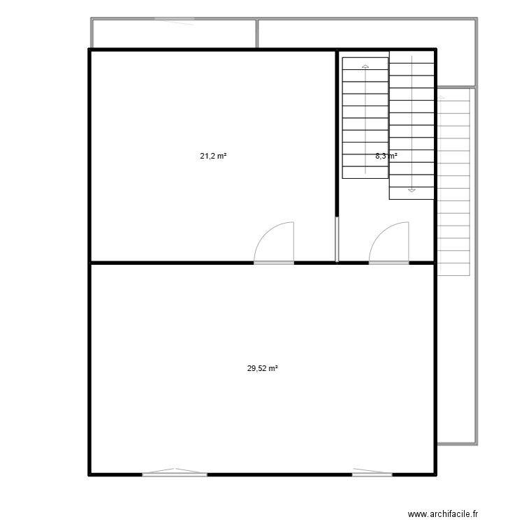 Leurquin. Plan de 9 pièces et 186 m2