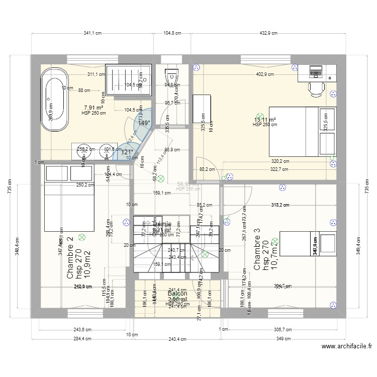 MAISON EXT 1ver. Plan de 0 pièce et 0 m2