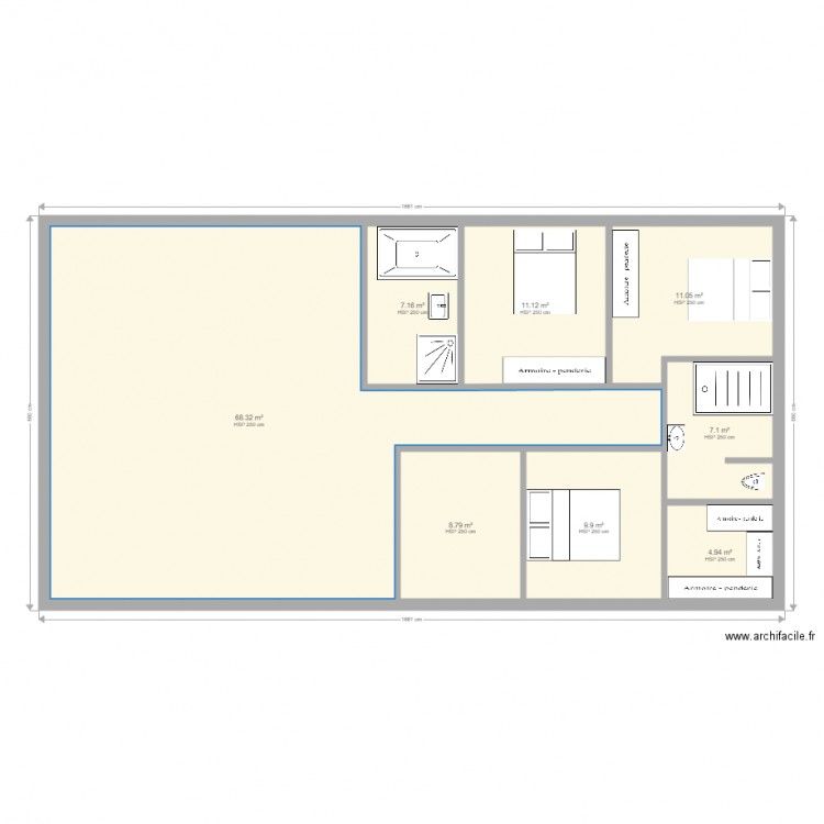 1123. Plan de 0 pièce et 0 m2