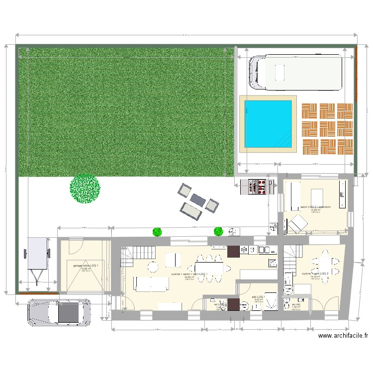 TOULENNE essai 4. Plan de 0 pièce et 0 m2