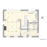 plan maison  RDC  ELECTRICITE 1