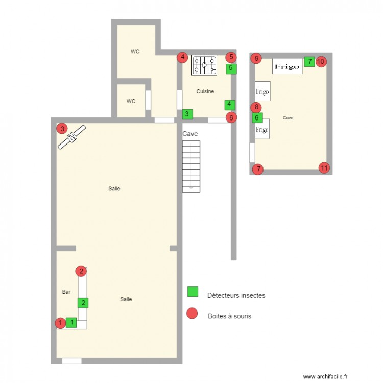 le Resto Dakar à ixelles. Plan de 0 pièce et 0 m2