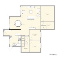 micro-crèche - Plan 10 pièces 120 m2 dessiné par leouf