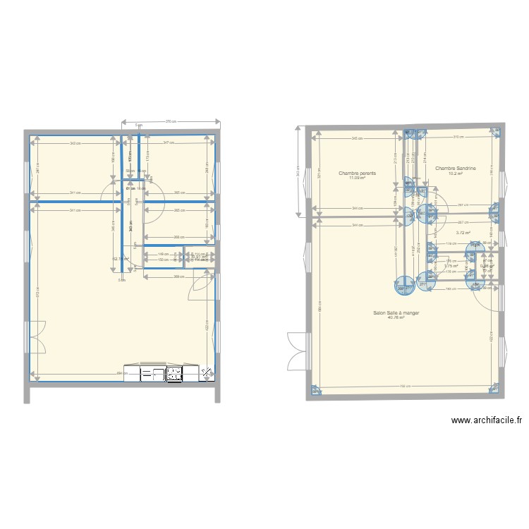 Plan Gl maison Villers 20180909 1. Plan de 0 pièce et 0 m2