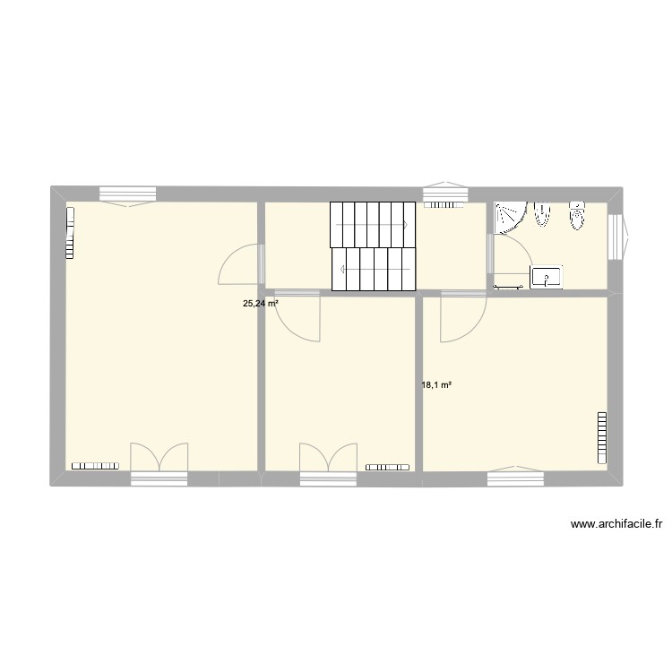 plan valmala etage. Plan de 0 pièce et 0 m2