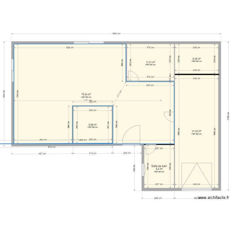 maubert 3. Plan de 0 pièce et 0 m2