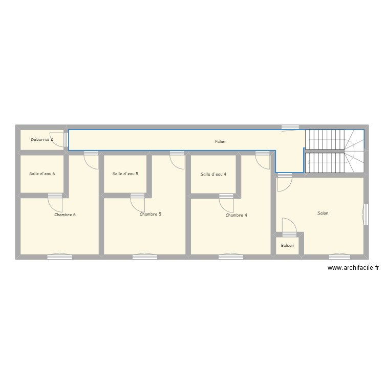 AUch. Plan de 0 pièce et 0 m2