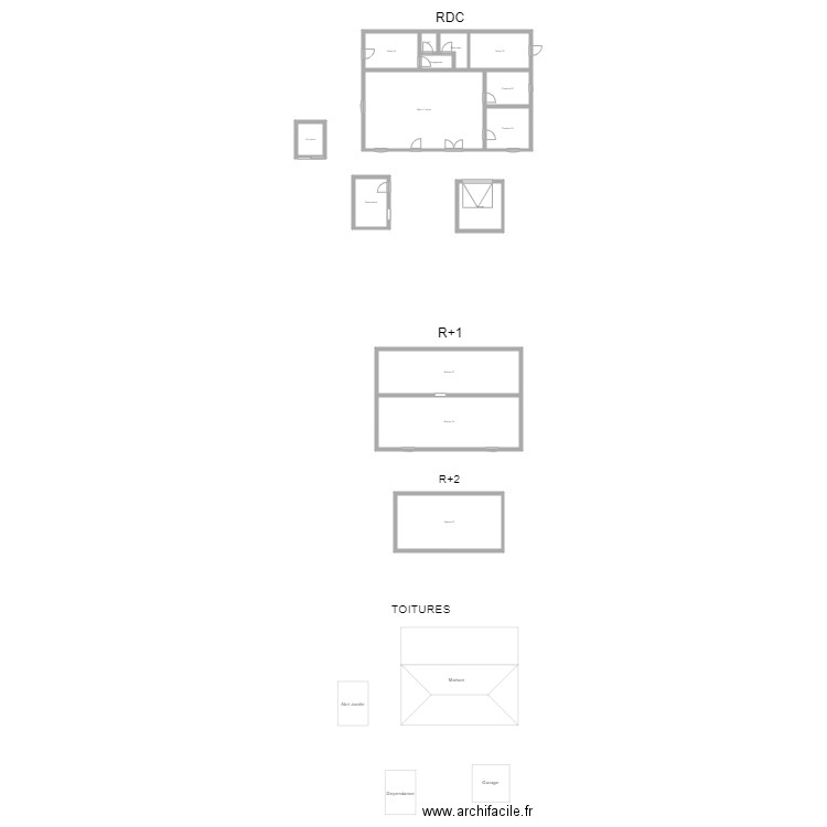 350600644. Plan de 14 pièces et 272 m2