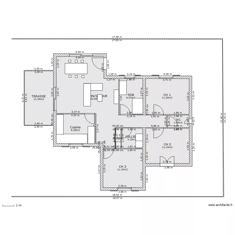 maison audenge3. Plan de maison audenge3. Plan de