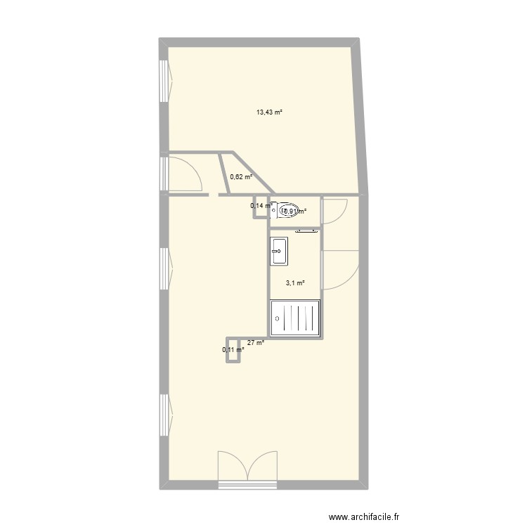 Le Cassandrin. Plan de 0 pièce et 0 m2