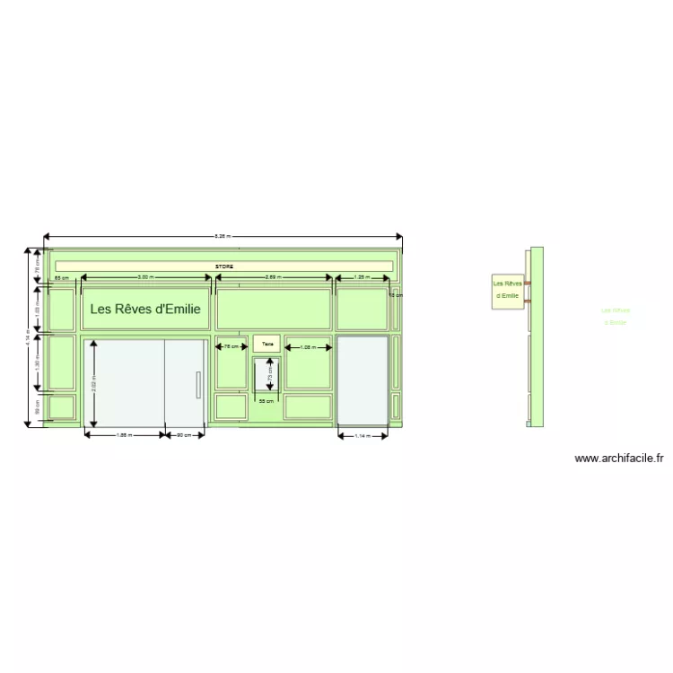 LES REVES D EMILIE V2. Plan de LES REVES D EMILIE V2. Plan de