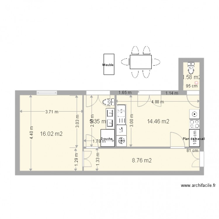 3PiccioniSdBgauche. Plan de 0 pièce et 0 m2