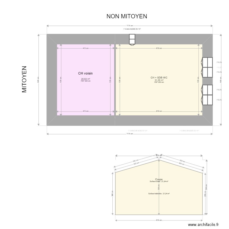 plo mathieu 3. Plan de 0 pièce et 0 m2