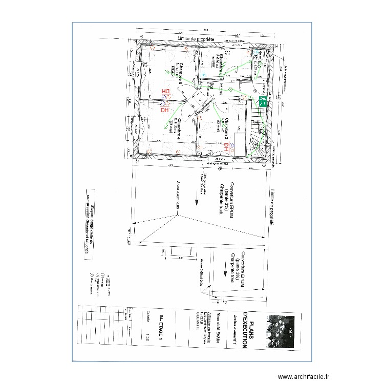 EVAIN. Plan de 0 pièce et 0 m2