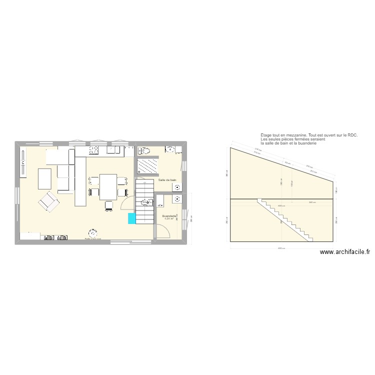 house expo soleil. Plan de 0 pièce et 0 m2