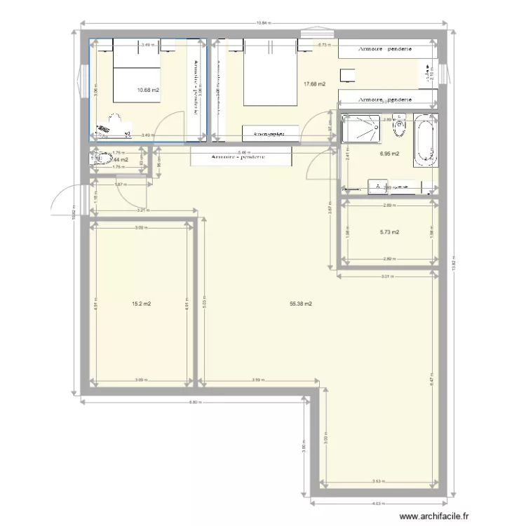 maison31. Plan de 
