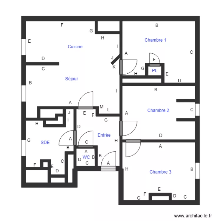 RE JOUEN 5ETG GAUCHE. Plan de 