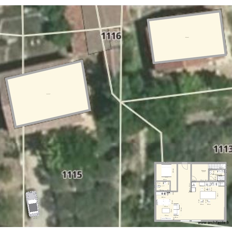 CHEZ MOI RDC 2. Plan de 0 pièce et 0 m2