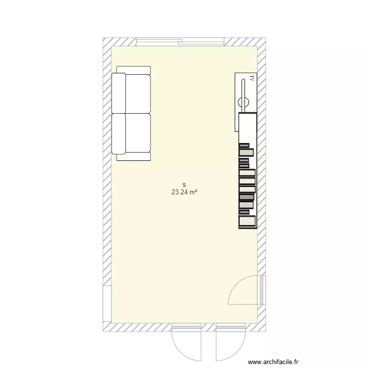 De Corbier 60. Plan de 