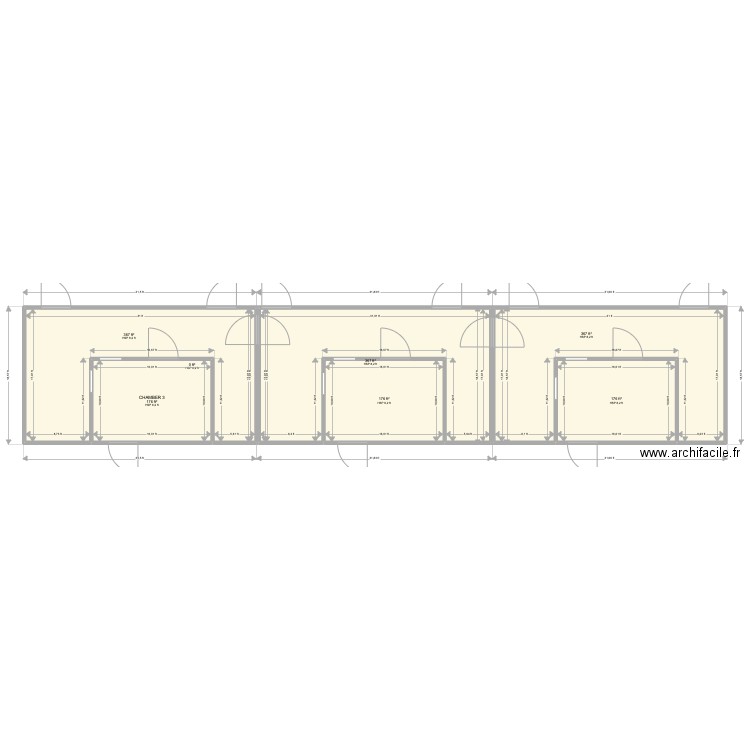 KEY - VIET Single. Plan de 7 pièces et 151 m2