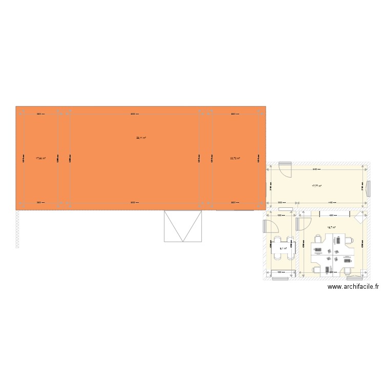 lavoute 22. Plan de 0 pièce et 0 m2